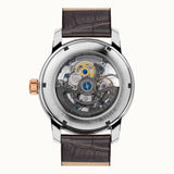 Ingersoll The Baldwin Automatic Rose Gold Stainless Steel I11001 Brown Leather Strap Men's Watch