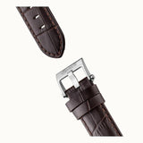 Ingersoll The Baldwin Automatic Rose Gold Stainless Steel I11001 Brown Leather Strap Men's Watch