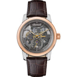 Ingersoll The Baldwin Automatic Rose Gold Stainless Steel I11001 Brown Leather Strap Men's Watch