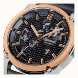 Ingersoll The Carroll Automatic I11602 Blue Leather Strap Men's Watch