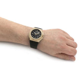 Ingersoll The Motion Automatic I11701 Black Leather Strap Men's Watch