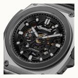Ingersoll The Motion Automatic I11702 Black Leather Strap Men's Watch