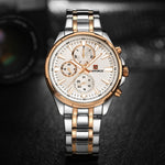 NAVIFORCE CHRONOGRAPH NF9089 RG/W MEN'S WATCH - H2 Hub Watches
