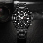 NAVIFORCE CHRONOGRAPH NF9089 B/B MEN'S WATCH - H2 Hub Watches