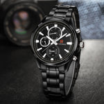 NAVIFORCE CHRONOGRAPH NF9089 B/B MEN'S WATCH - H2 Hub Watches