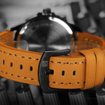 NAVIFORCE NF9074-B-Y-BN MEN'S ANALOG WATCH - H2 Hub Watches