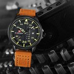 NAVIFORCE NF9074-B-Y-BN MEN'S ANALOG WATCH - H2 Hub Watches