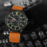 NAVIFORCE NF9074-B-Y-BN MEN'S ANALOG WATCH - H2 Hub Watches