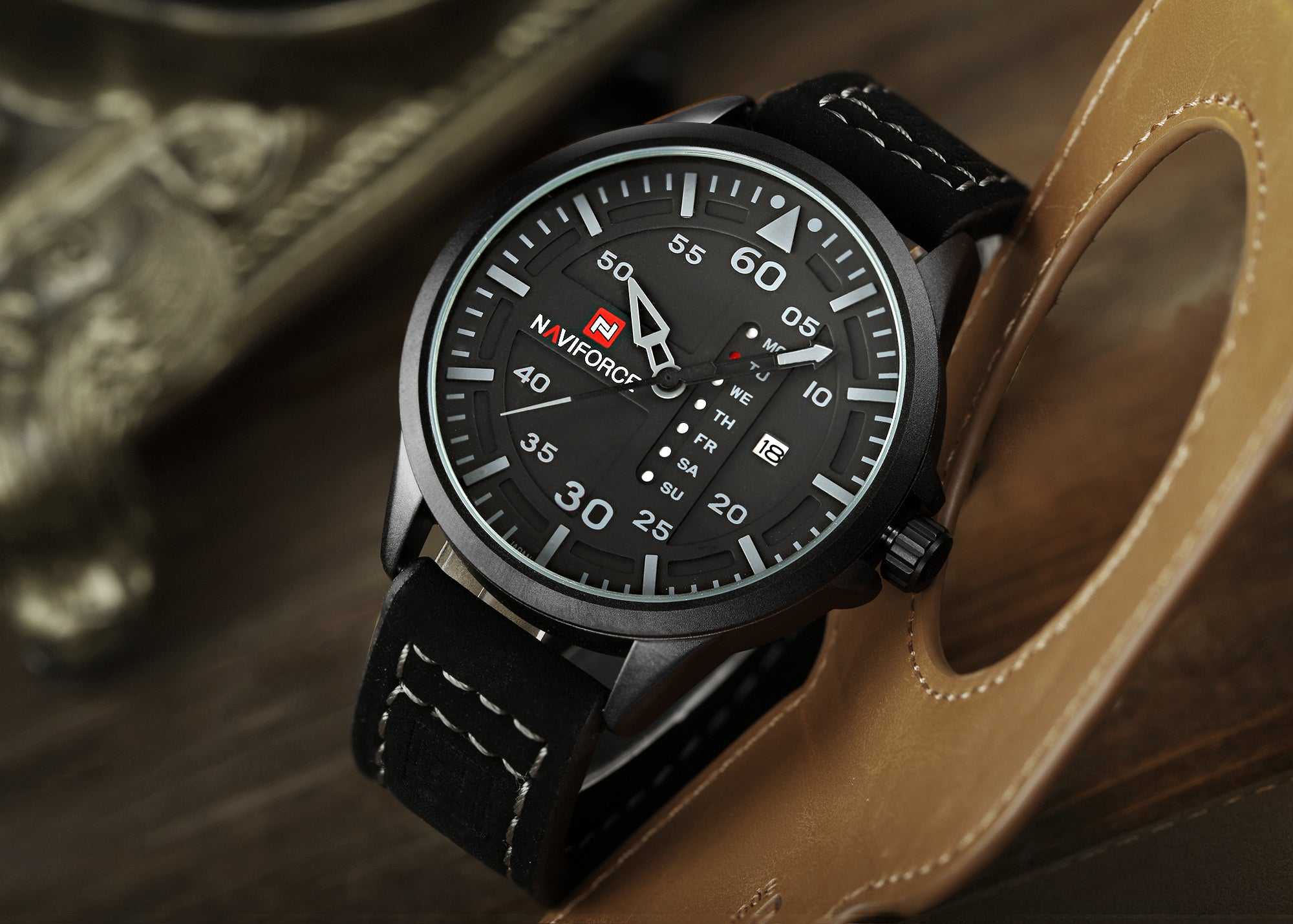 NAVIFORCE NF9074-B-GY-B MEN'S ANALOG WATCH - H2 Hub Watches