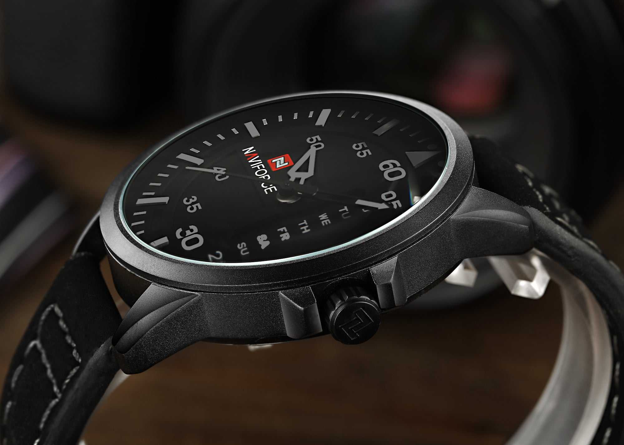 NAVIFORCE NF9074-B-GY-B MEN'S ANALOG WATCH - H2 Hub Watches