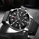 NAVIFORCE ANALOG NF9116 S/B/B QUARTZ MEN'S WATCH - H2 Hub Watches