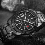 NAVIFORCE ANALOG NF9117S B/B QUARTZ MEN'S WATCH - H2 Hub Watches
