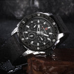 NAVIFORCE ANALOG NF9116 S/B/B QUARTZ MEN'S WATCH - H2 Hub Watches
