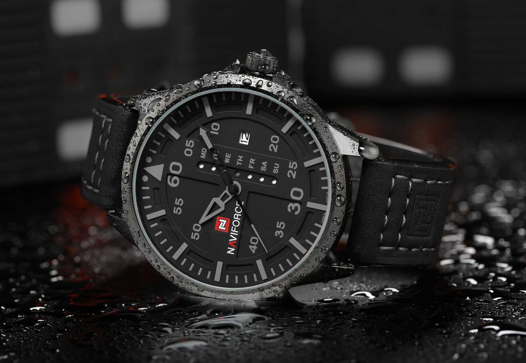 NAVIFORCE NF9074-B-GY-B MEN'S ANALOG WATCH - H2 Hub Watches