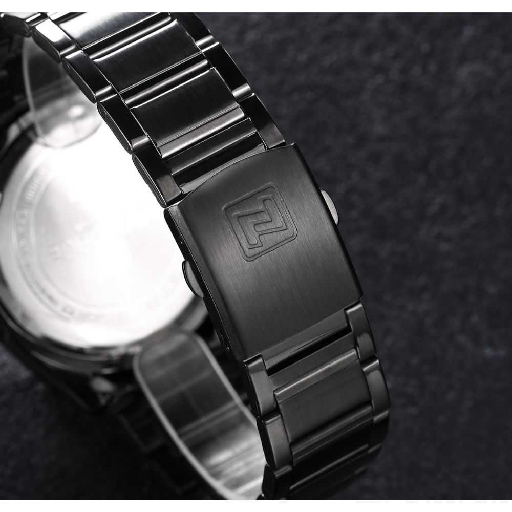NAVIFORCE NF9038 B/B BLACK STAINLESS STEEL MEN'S WATCH - H2 Hub Watches