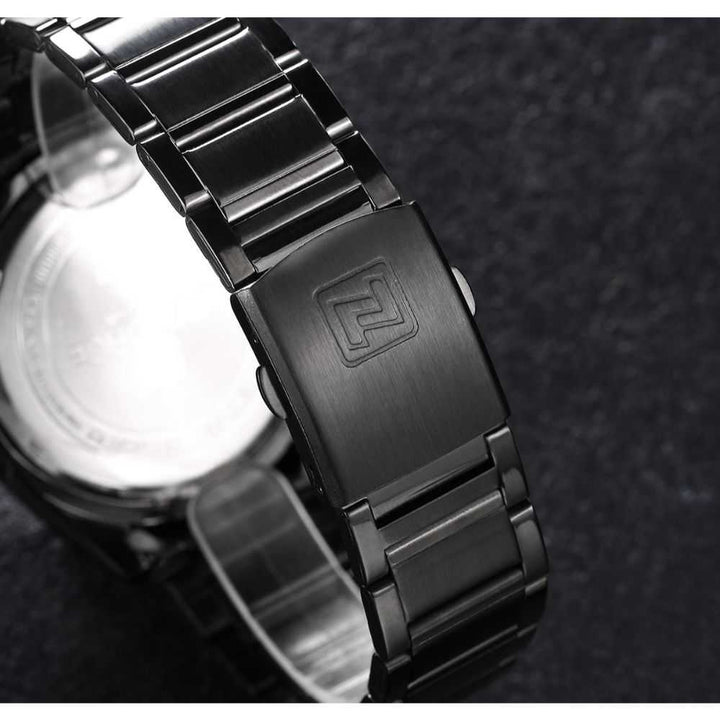 NAVIFORCE NF9038 B/B BLACK STAINLESS STEEL MEN'S WATCH - H2 Hub Watches