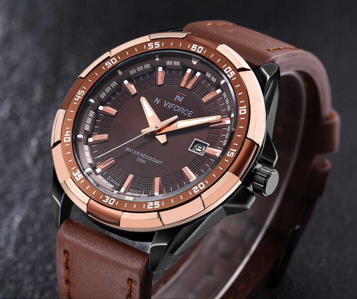 NAVIFORCE NF9056 B/CE MEN'S ANALOG WATCH - H2 Hub Watches