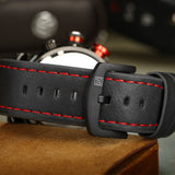 NAVIFORCE NF9094 B/R/B MEN'S WATCH - H2 Hub Watches