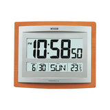 CASIO ID-15S-5DF-P BROWN CASE WALL CLOCK