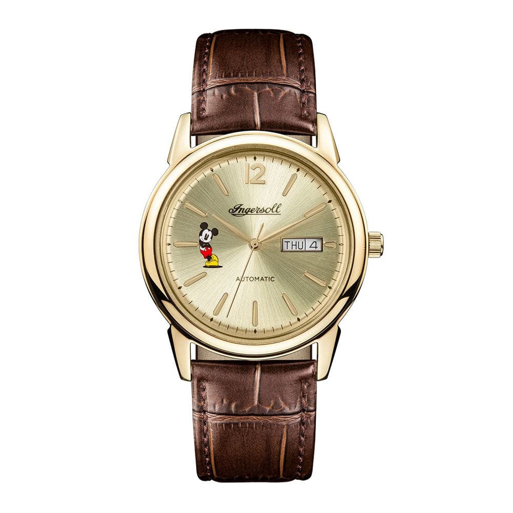 INGERSOLL THE NEW HAVEN DISNEY AUTOMATIC ID00202 MEN'S WATCH - H2 Hub Watches