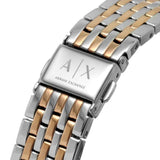ARMANI EXCHANGE THREE-HAND TWO-TONE STAINLESS STEEL AX5580 WOMEN WATCH