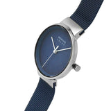 BERING 14331-307 CLASSIC BLUE DIAL SAPPHIRE MILANESE BRACELET WOMEN'S WATCH