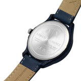 ARMANI EXCHANGE THREE-HAND DATE BLUE LEATHER AX2442 MEN'S WATCH