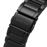 BERING 11740-728 CLASSIC BRUSHED BLACK GREEN DIAL MEN'S WATCH
