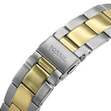 FOSSIL FS5706 NEUTRA CHRONOGRAPH BLUE DIAL TWO-TONE STAINLESS STEEL MEN'S WATCH