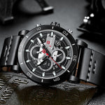 NAVIFORCE CHRONOGRAPH NF9131 B/GY/B MEN'S WATCH - H2 Hub Watches