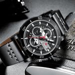 NAVIFORCE CHRONOGRAPH NF9131 B/GY/B MEN'S WATCH - H2 Hub Watches