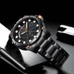 NAVIFORCE ANALOG NF9152 B/B QUARTZ MEN'S WATCH - H2 Hub Watches