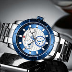 NAVIFORCE CHRONOGRAPH NF9145 S/BE/BE MEN'S WATCH - H2 Hub Watches