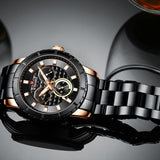 NAVIFORCE CHRONOGRAPH NF9145 RG/B/Y MEN'S WATCH - H2 Hub Watches