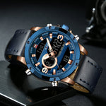 NAVIFORCE NF9097 RG/BE/BE MEN'S ANALOG/DIGITAL WATCH - H2 Hub Watches