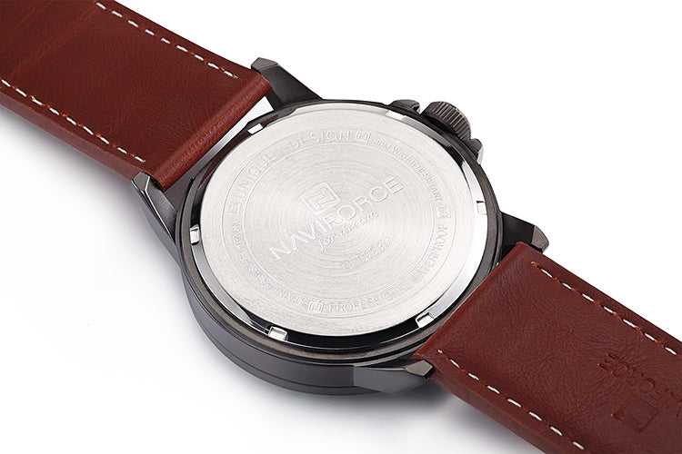 NAVIFORCE NF9028-B-B-Y MEN'S ANALOG WATCH - H2 Hub Watches