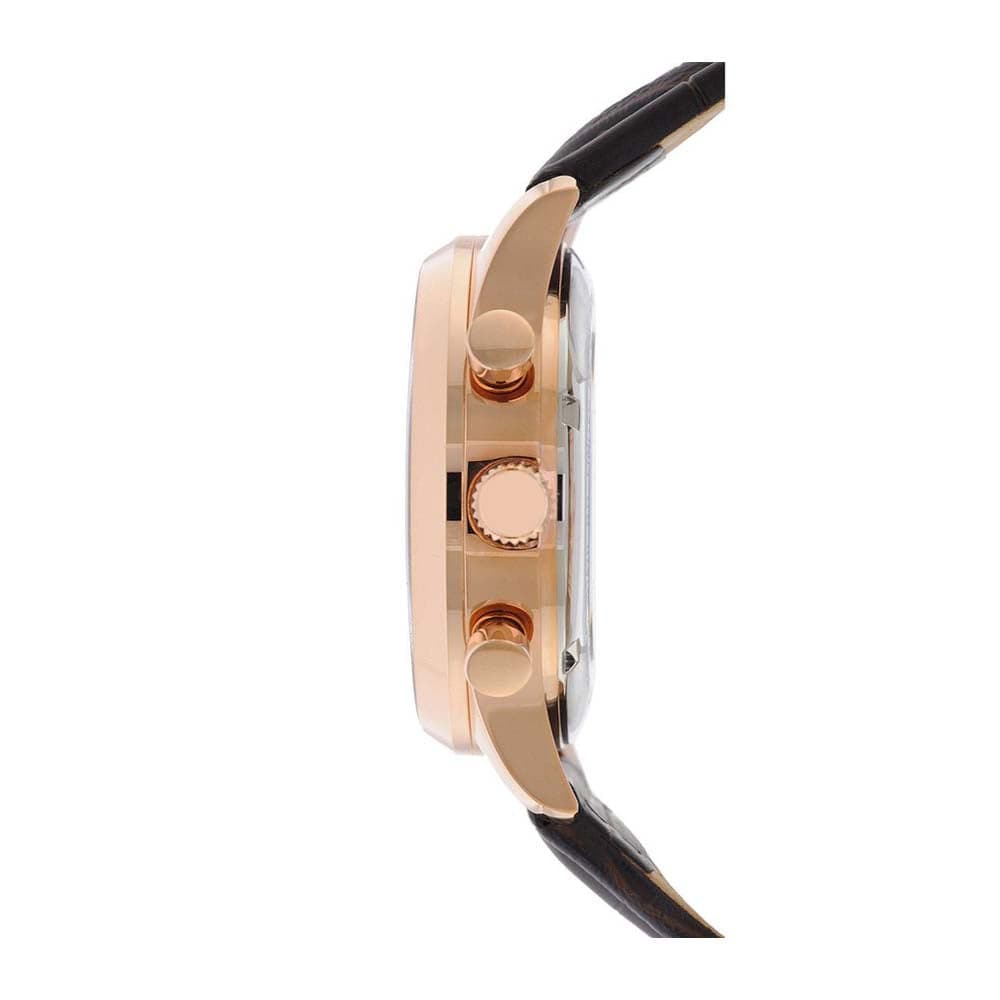 INGERSOLL SANTA ANN II AUTOMATIC ROSE GOLD STAINLESS STEEL IN1420RGU BROWN LEATHER STRAP LADIES' WATCH - H2 Hub Watches