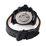INGERSOLL POMO AUTOMATIC BLACK STAINLESS STEEL IN2301BBKO LEATHER STRAP MEN'S WATCH - H2 Hub Watches