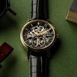 INGERSOLL I05802B BLACK LEATHER MEN WATCH