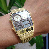CITIZEN COLLECTION JG2103-72X ANA-DIGITAL TEMP STAINLESS STEEL UNISEX'S WATCH