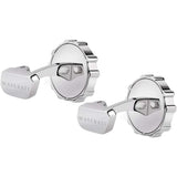 MASERATI CUFFLINKS JM217AJF29 STAINLESS STEEL BLACK