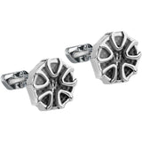 MASERATI CUFFLINKS JM217AJF29 STAINLESS STEEL BLACK
