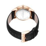 Kenneth Cole Silver Dial With Black Leather Unisex Watch KCWGA2234303