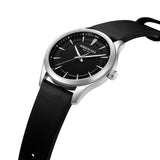Kenneth Cole Black Dial With Black Leather Unisex Watch KCWGA2234504