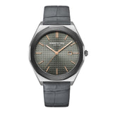 Kenneth Cole Quartz Black Leather Unisex Watch KCWGB2234202