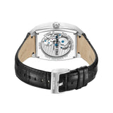 Kenneth Cole New York Silver Dial Black Leather Strap Men Watch KCWGE0013807