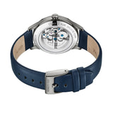 Kenneth Cole Automatic Silver Dial Blue Leather Men Watch KCWGE2232502