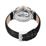 Kenneth Cole Automatic Black Leather Men Watch KCWGE2233202