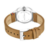 Kenneth Cole White Dial With Brown Leather Unisex Watch KCWGF2233401
