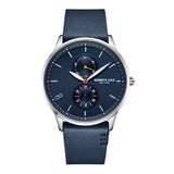Kenneth Cole Blue Dial With Blue Leather Strap Unisex Watch KCWGF2233402
